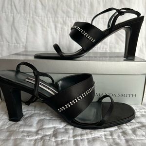 VINTAGE Y2K Amanda Smith Sophia Rhinestone Heels